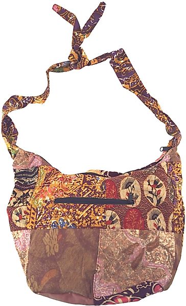 Guru-Shop Schultertasche Patchwork Batik Beutel, Sadhu günstig online kaufen