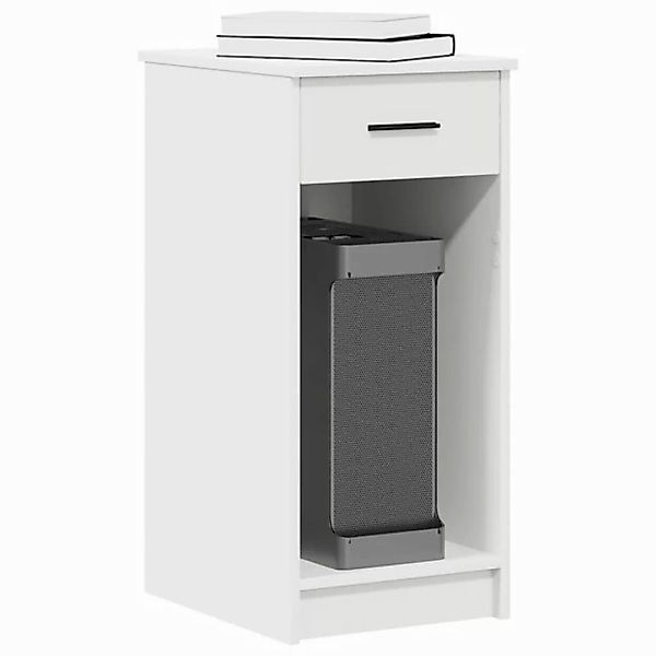 vidaXL Aktenschrank Computerschrank Aktenschrank mit Schublade Weiß 35x45x7 günstig online kaufen