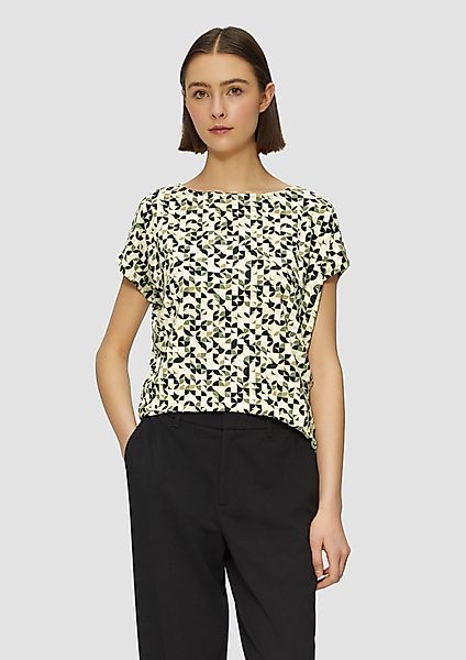 s.Oliver Shirttop T-Shirt aus Viskosemix im günstig online kaufen
