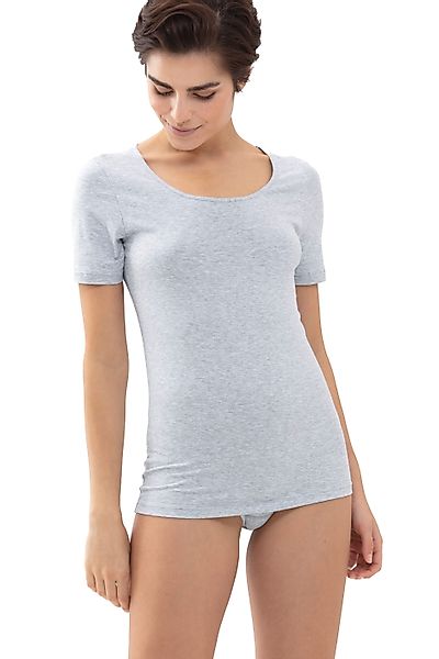Mey Kurzarmshirt "SERIE COTTON PURE", Rundhalsausschnitt, Halbarm, Legere P günstig online kaufen