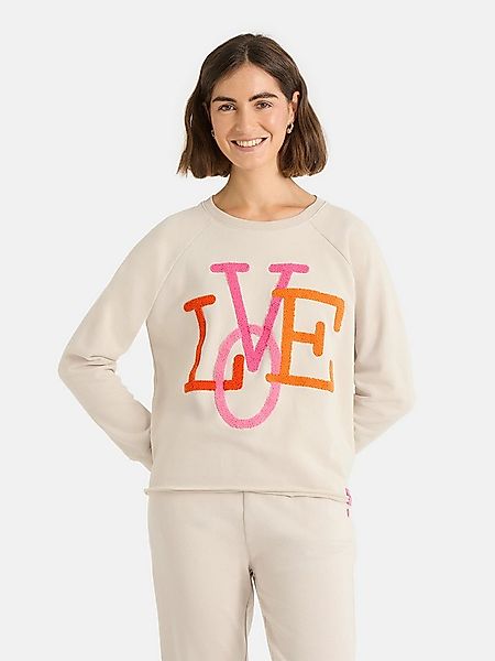 Lieblingsstück Sweatshirt BirdieL mit LOVE-Applikation, Rundhals günstig online kaufen