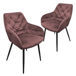 HOMELUX Esszimmerstuhl Polsterstühle 2/4 Stuhlset Moderner günstig online kaufen