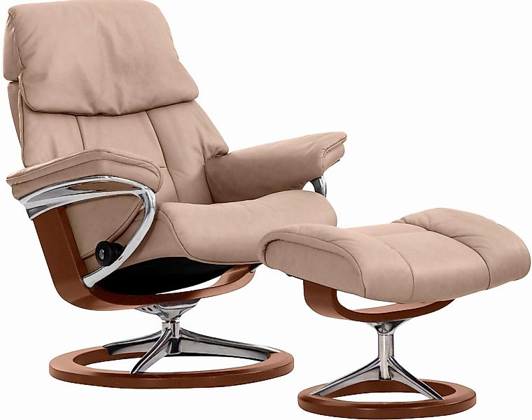 Stressless Relaxsessel "Ruby" Set, Relaxsessel mit Hocker, mit Signature Ba günstig online kaufen