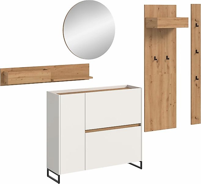 INOSIGN Garderoben-Set "EVRID, 5-teilig, Breite 236 cm, individuell stellba günstig online kaufen