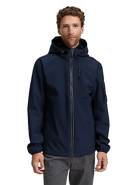 TOM TAILOR Softshelljacke mit Kapuze günstig online kaufen
