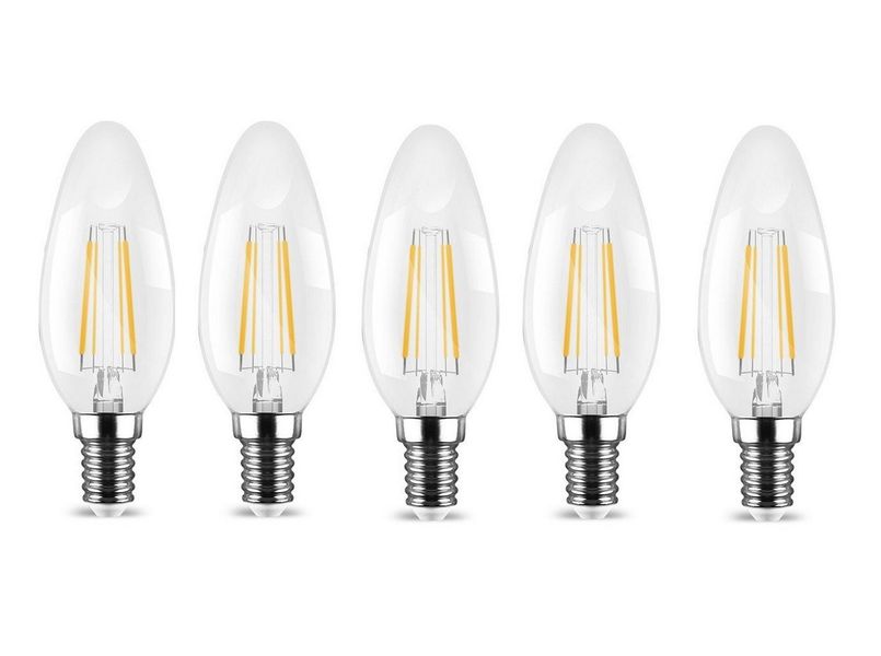 Aigostar LED-Leuchtmittel 4w LED Candle Filament günstig online kaufen
