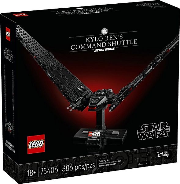 LEGO® Star Wars 75406 Kylo Rens Kommandoshuttle Konstruktionsspielsteine günstig online kaufen