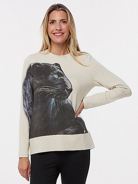 MONACO blue WEEKEND Langarmshirt Langarmbluse figurumspielend mit Wild Cat günstig online kaufen