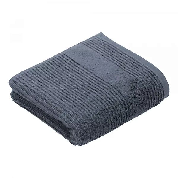 Vossen Handtücher Tomorrow - Farbe: dunkelgrau - 7410 - Badetuch 100x150 cm günstig online kaufen