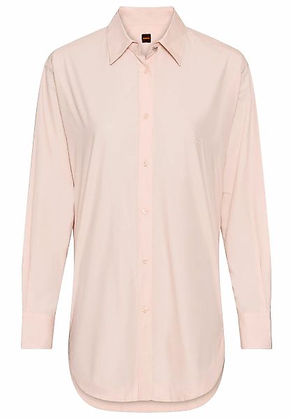 BOSS ORANGE Hemdbluse "Bostucci Premium Damenmode", mit Kellerfalte am Rück günstig online kaufen