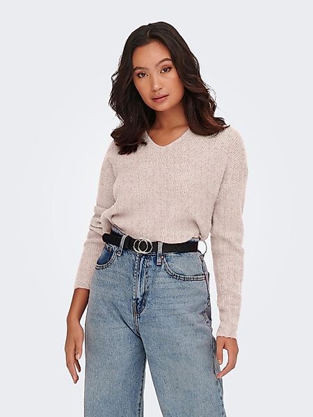 ONLY Strickpullover ONLCAMILLA V-NECK L/S PULLOVER günstig online kaufen
