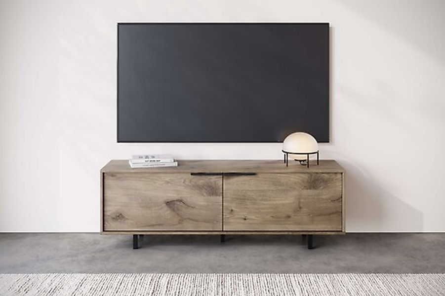 INOSIGN Lowboard »Dinant«, TV-Kommode mit 2 Klappen, Kabeldurchführung, Bre günstig online kaufen