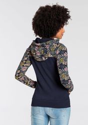 KangaROOS Kapuzensweatjacke mit Blumenprint günstig online kaufen