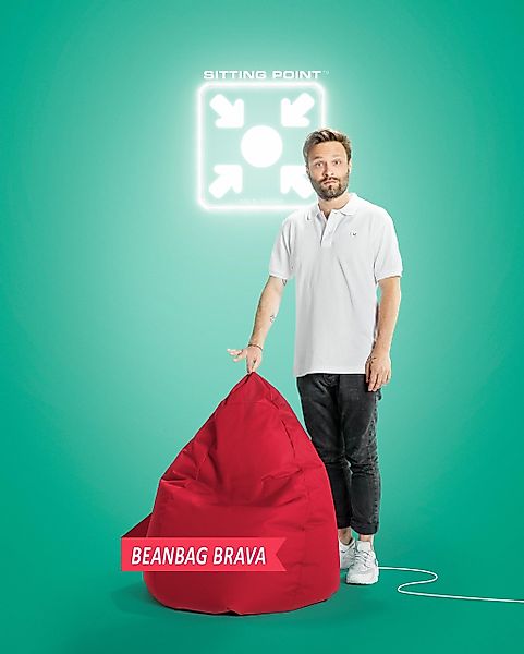 Sitting Point Sitzsack Brava 120, Khaki günstig online kaufen