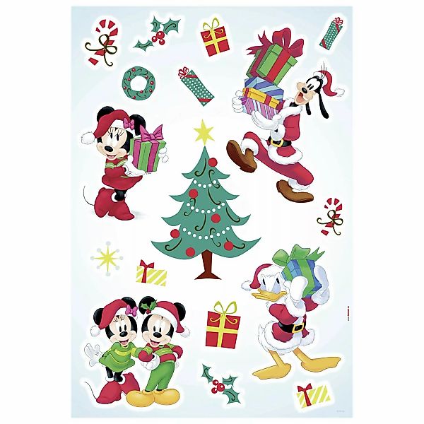 Komar Deko-Sticker Mickey Christmas Presents 50 cm x 70 cm günstig online kaufen