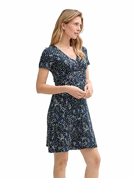 TOM TAILOR Sommerkleid, mit All-Over Print günstig online kaufen