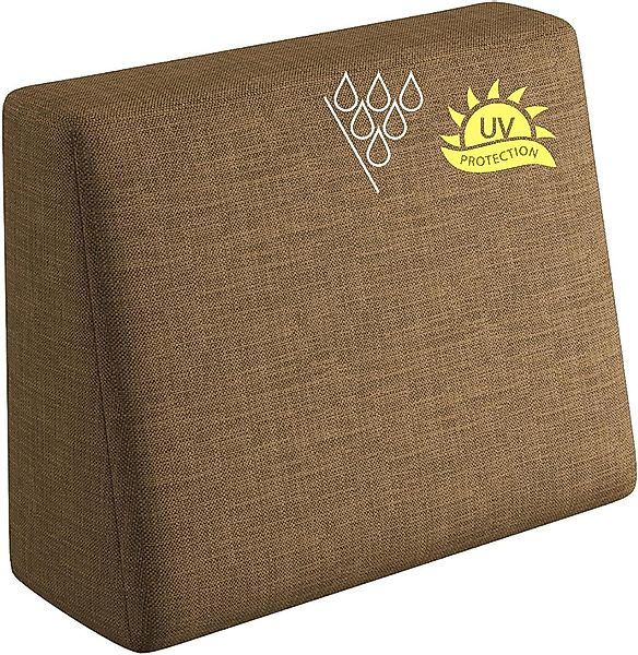 sunnypillow Rückenkissen Palettenkissen mit abnehmbarem Bezug günstig online kaufen