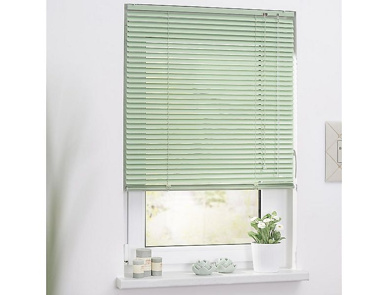 LICHTBLICK ORIGINAL Jalousie Jalousie Aluminium, mit Bohren, freihängend, a günstig online kaufen