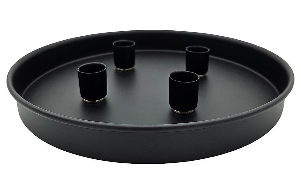 Meinposten Kerzentablett Kerzenteller Kerzentablett magnetische Kerzenhalte günstig online kaufen