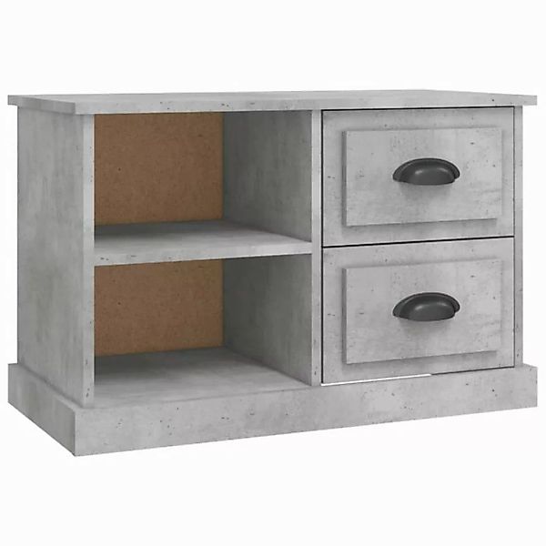 furnicato TV-Schrank Betongrau 73x35,5x47,5 cm Holzwerkstoff (1-St) günstig online kaufen