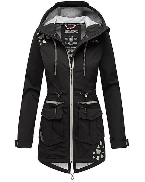 Marikoo Softshelljacke aus wasserabweisendem Obermaterial günstig online kaufen