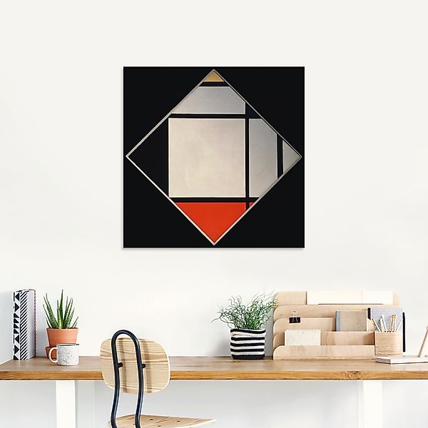 Artland Glasbild "Rhombus II.", Muster, (1 St.), in verschiedenen Größen günstig online kaufen