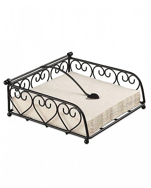 Horror-Shop Dekofigur Servietten Halter mit Herz günstig online kaufen