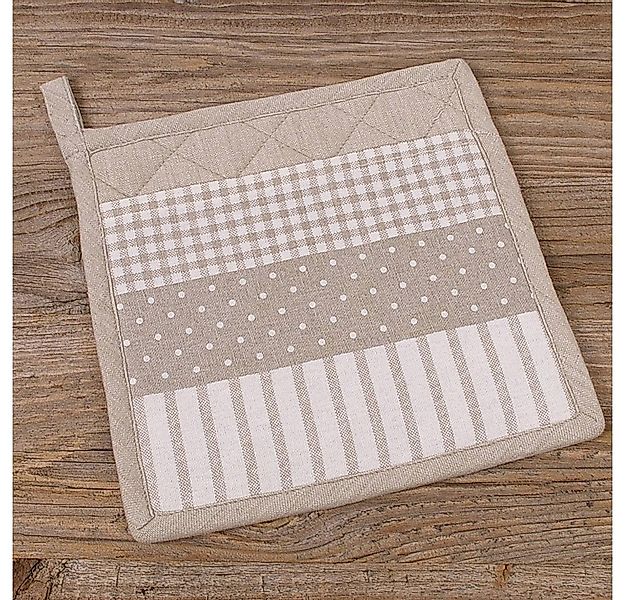 matches21 HOME & HOBBY Topflappen Topflappen Landhaus Premium Mustermix 20x günstig online kaufen