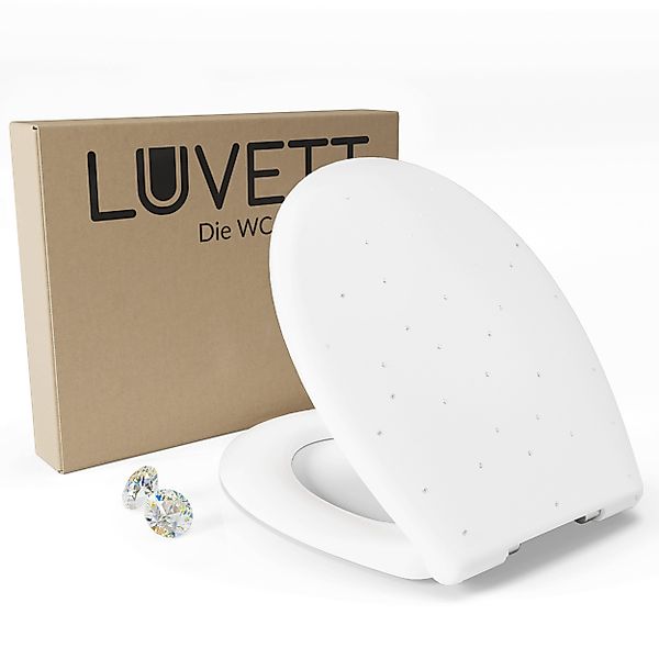 LUVETT WC-Sitz Diamant S100 mit funkelnden günstig online kaufen