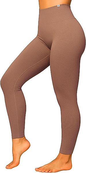 Smilodox Leggings Amaze Ripp, Blickdichte Sporthose aus Rippstoff Yoga & Fi günstig online kaufen
