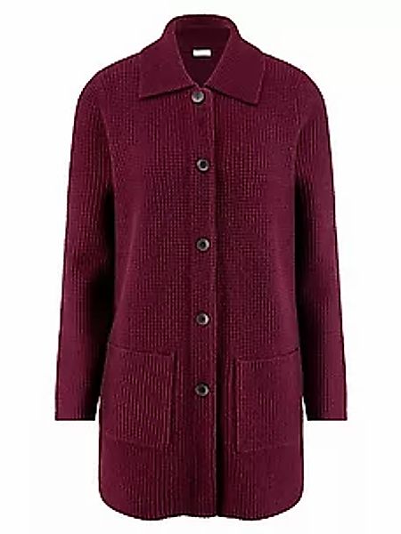 Long-Strickjacke include lila günstig online kaufen