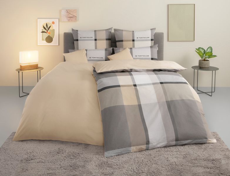 TOM TAILOR HOME Bettwäsche "Lenny in Gr. 135x200 oder 155x220 cm" 3 Stk. tl günstig online kaufen