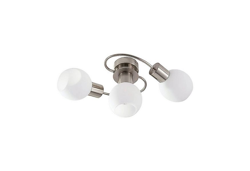 Lindby Deckenleuchten Ciala, Glas Alu IP20, 3 x 5 W LED günstig online kaufen