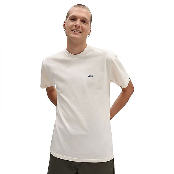 Vans Left Chest Logo Kurzarm T-shirt XL Antique White günstig online kaufen