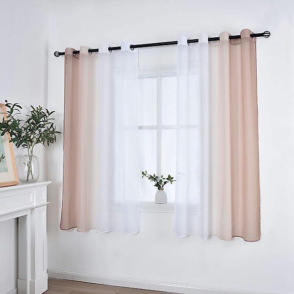 Gardinenbox Gardine, Ösen (2 St), transparent, günstig online kaufen