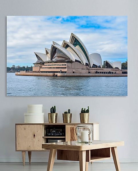 queence Acrylglasbild "Opernhaus in Sydney", Elemente der Architektur-Gebäu günstig online kaufen