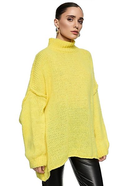 Worldclassca Longpullover WORLDCLASSCA Damen Oversize Strickpulllover Lang günstig online kaufen