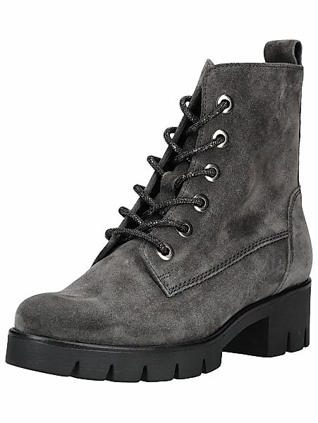 Gabor Schnürstiefelette "Gabor Stiefelette Veloursleder" günstig online kaufen