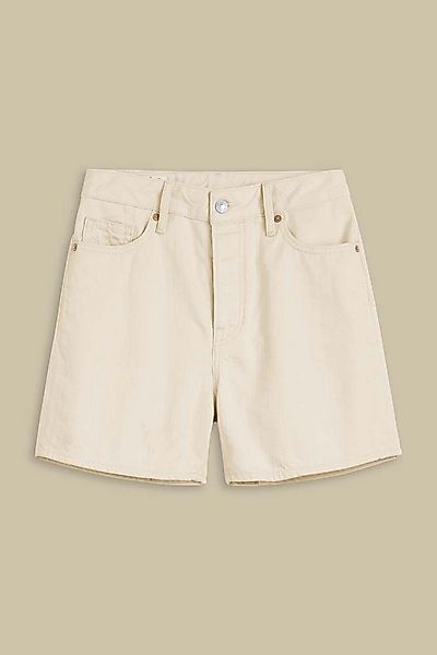 Damen Shorts "Liora" Aus Bio-baumwolle Und Recycelter Baumwolle, Ecru günstig online kaufen