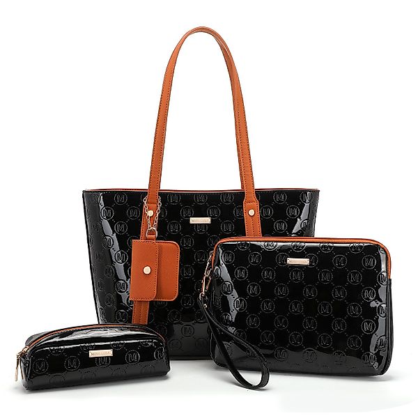 Miss Lulu Shopper Damen Handtasche Set, günstig online kaufen
