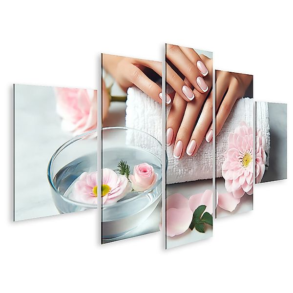 islandburner Wandbild Elegante Hände mit französischer günstig online kaufen