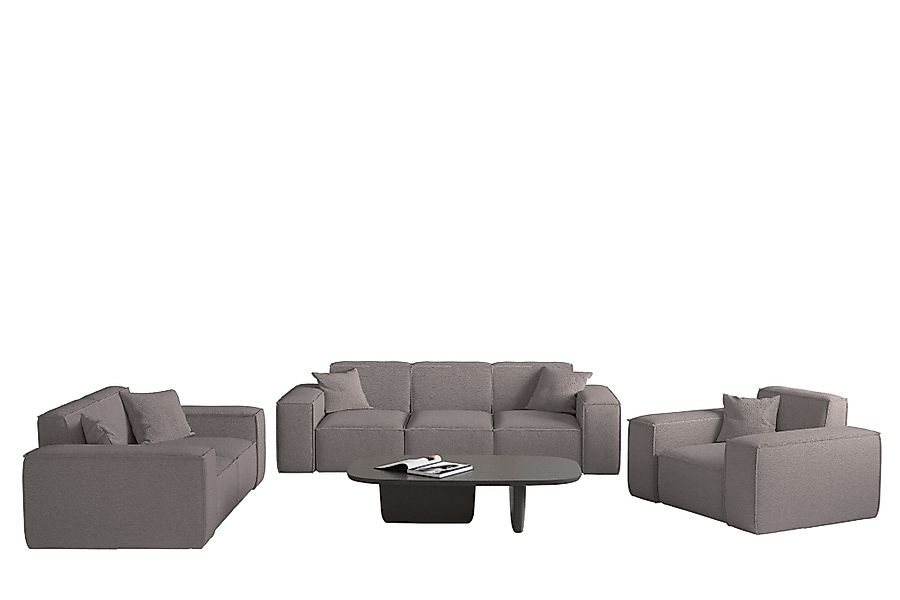 Fun Möbel Polstergarnitur Sofaset Designersofa CELES günstig online kaufen