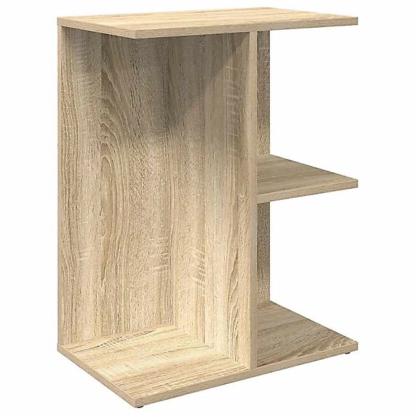 vidaXL Nachttisch Sonoma-Eiche 46,5x29x61 cm Holzwerkstoff 858654 günstig online kaufen