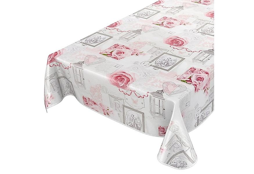 ANRO Tischdecke Wachstuchtischdecke Gartentischdecke Wachstischdecke (Einze günstig online kaufen