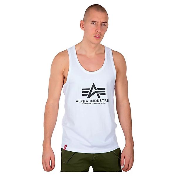 Alpha Industries Basic Bb Ärmelloses T-shirt 2XL White günstig online kaufen