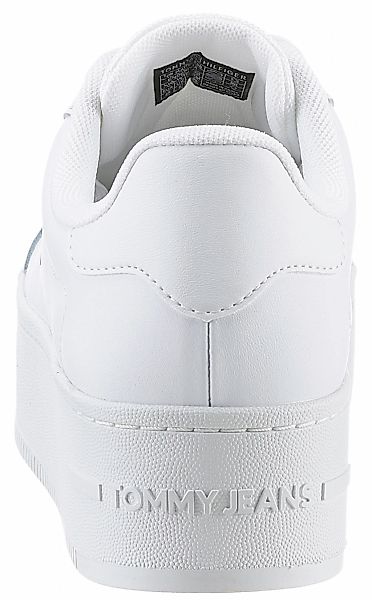 Tommy Jeans TJW FLATFORM ESS Plateausneaker, Freizeitschuh, Halbschuh, Schn günstig online kaufen