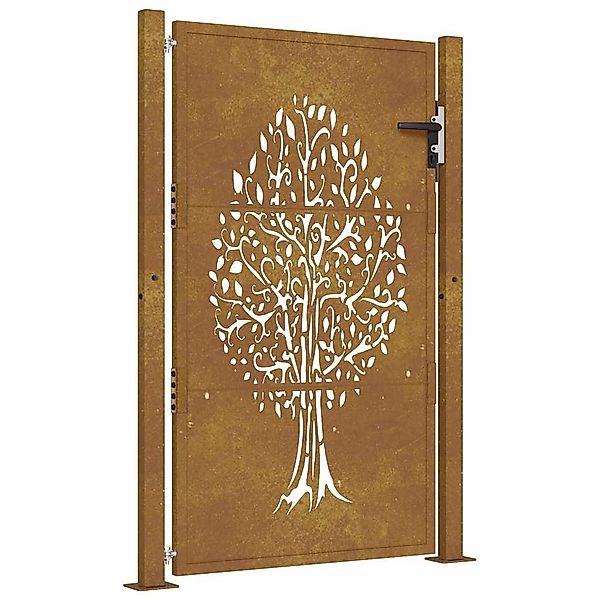 vidaXL Gartentor Gartentor 105x155 cm Cortenstahl günstig online kaufen