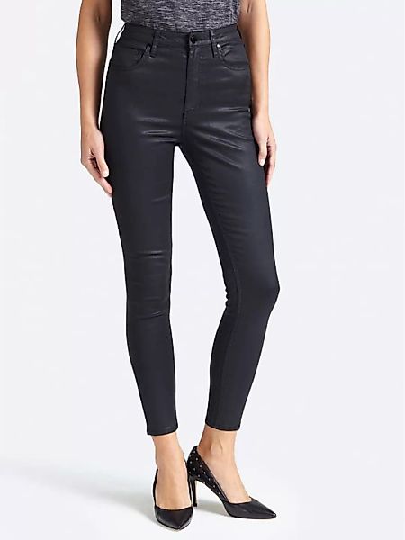 Jeans Skinny Beschichtete Optik günstig online kaufen