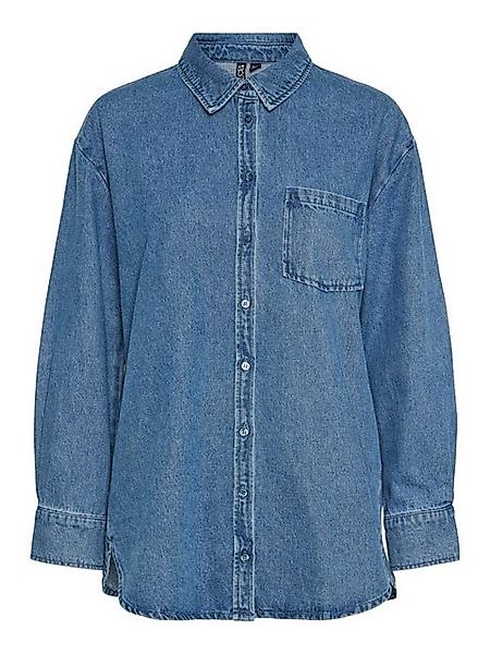 ONLY & SONS Jeansbluse - lässiges Jeanshemd - Overshirt - PCMAISIE LS DENIM günstig online kaufen