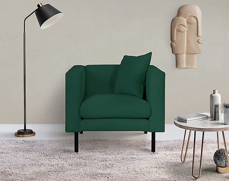Home affaire Sessel »Lillibeth Cocktailsessel, Loungesessel, Maße B/T/H: 90 günstig online kaufen